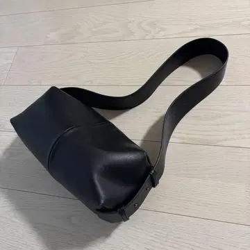 STYLEMIXER 와이드 벨트 스퀘어 백 가죽 숄더백