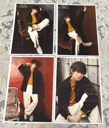 EBiDAN M!LK 사노하야토 생사진 4장 세트