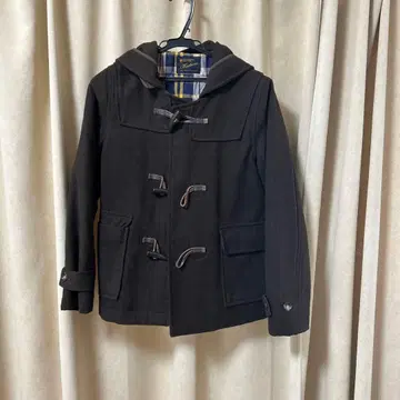 Kastane 블랙 더플 코트