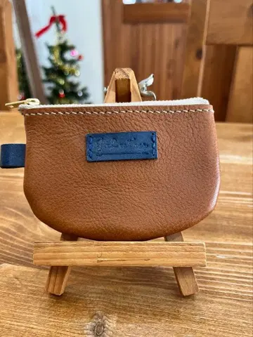 잡화도 멋지게 이탈리아산 브라운 가죽/코인 케이스