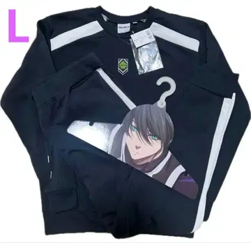 새상품 L 사이즈 블루 록 돈키 맨투맨 트레이닝복 롱 바지 상하의