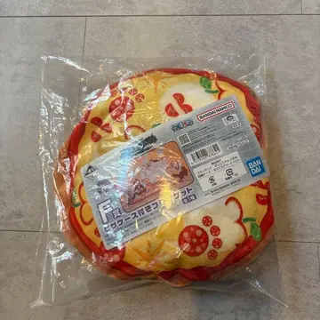 원피스 미래섬 에그헤드 제일복권 F상 피자 케이스 담요