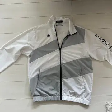 골프 컬렉션 자켓 LL 화이트/그레이