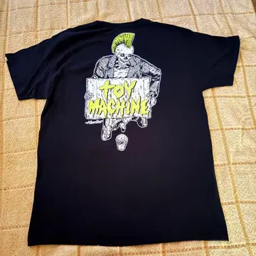 TOY MACHINE x hirotton 스켈레톤 디자인 T셔츠