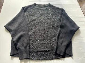 Jena espace merveilleux 라메 니트 블랙