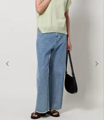 UNITED ARROWS 컷오프 데님 팬츠