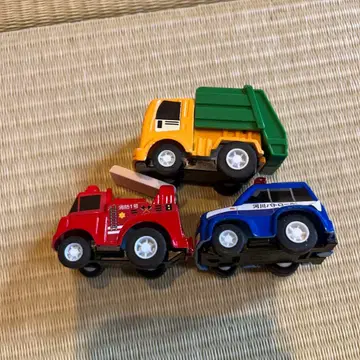 미니카 세트 소방차, 순찰차, 청소차 3대 세트