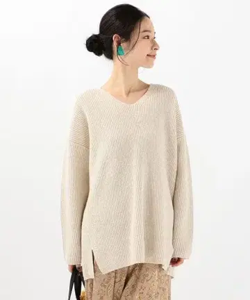 [ 정가 17,930엔 ] SHIPS 슈퍼 울 V넥 풀오버 새상품급