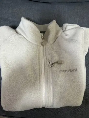 mont-bell 플리스 자켓 S 아이보리