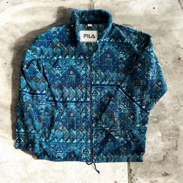 휠라 빈티지 휠라 (FILA) 풀 집업 플리스 자켓