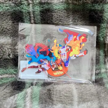 포켓몬 feat.하츠네 미쿠 아크릴 스탠드 특전 포케미쿠 불꽃 웨이팅