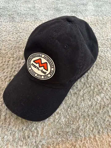 mont-bell 50주년 로고 캡