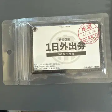 대 카이지전 1일 외출권 패스 케이스