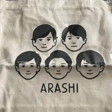 아라시 전시회 토트백