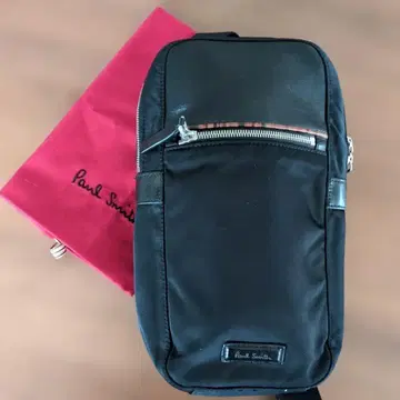 Paul Smith 바디백 웨스트 파우치 블랙