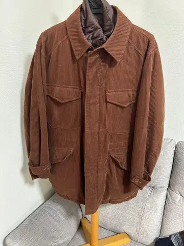 SCOTCH HOUSE 브라운 코듀로이 자켓