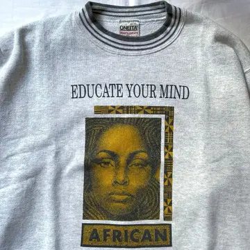 90s ONEITA 맨투맨 말콤X USA XL