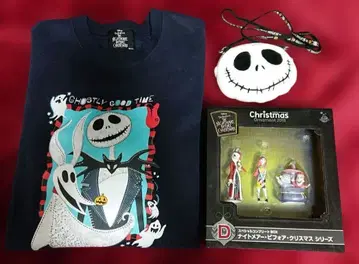 나이트메어 비포 크리스마스 트레이닝복과 제일복권 경품 피규어 세트