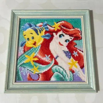 [ 액자 포함 ] 페이 아리엘 타월 손수건