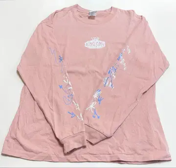 [ 새상품급 ] King Gnu ( 킹누 ) 롱티 핑크 L 사이즈