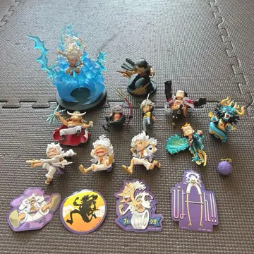 원피스 피규어 세트 니카, 카이도 등 씰 포함