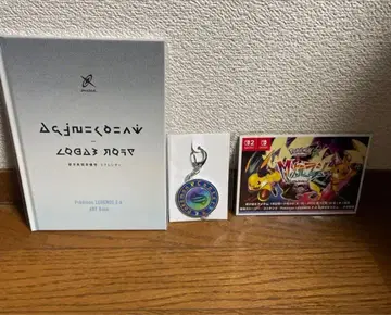 Pokemon LEGENDS ZA 아트북 & 키스톤풍 키링