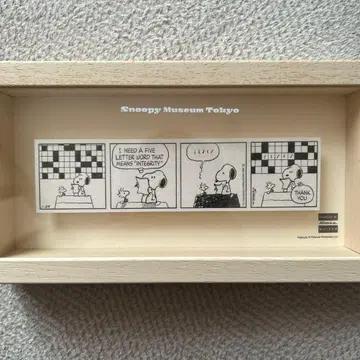 스누피 뮤지엄 원화 미니 프레임