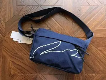 LACOSTE 네이비 숄더백