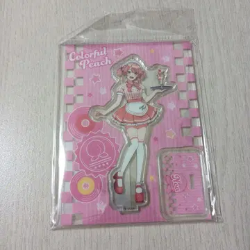 컬러풀 피치 아크릴 스탠드 다이너 노아