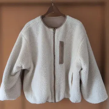 리버서블 보아 점퍼