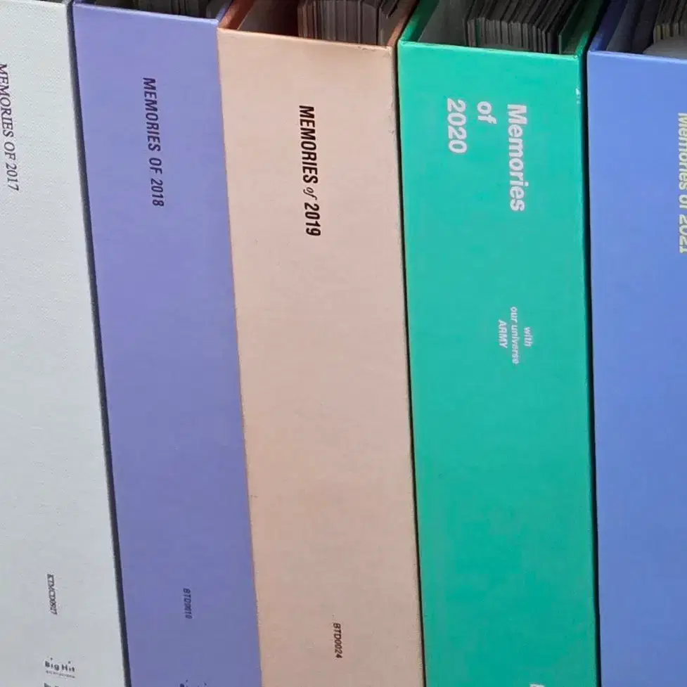BTS MEMORIES OF 2017 2019 2020 2021 BTS Memories 2020 DVD Book