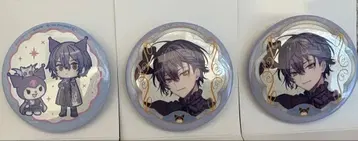 니지산지 코야나기 로우 Dytica 산리오 콜라보 랜덤 키라키라 캔뱃지