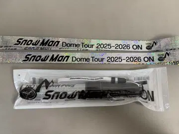 Snow Man ON 응원봉 + 은색 테이프 풀 2개