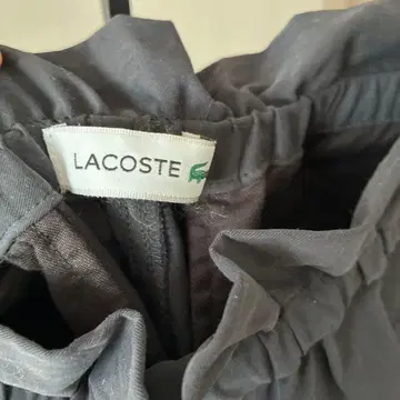 (한 번 착용) LACOSTE 그레이 카고 팬츠 34