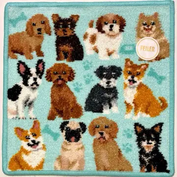 마이 큐트 퍼피 페이 팔로워 한정판 손수건