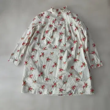 꽃무늬 긴팔 원피스