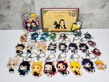 귀멸의 칼날 냐호루메 아크릴 참 키링