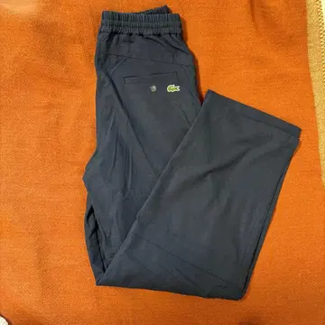LACOSTE 네이비 조거 팬츠