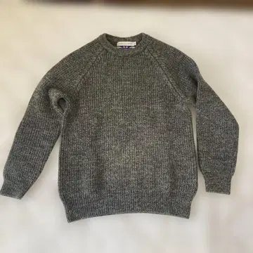 그레이 니트 스웨터 남성용 s 여성용 L 사이즈