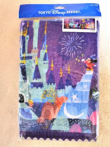 도쿄 디즈니 리조트 잇츠 어 스몰 월드 페이스 타월