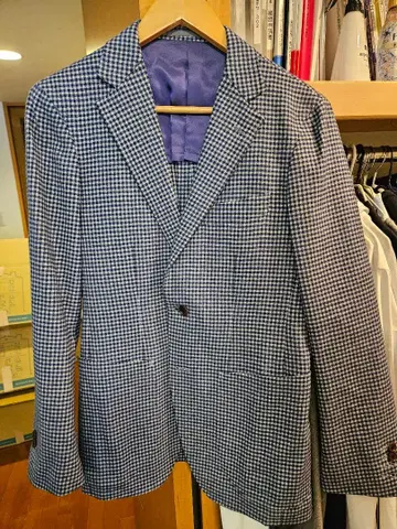 fratelli tallia di delfino 체크 무늬 자켓