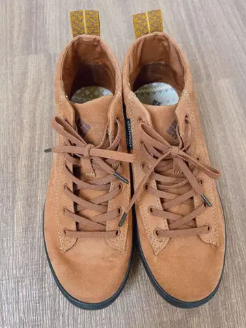 컬럼비아 하이컷 스니커즈 워터프루프 베이지 카멜