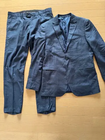 다크 블루 캐주얼 수트 셋업 성인식