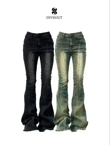Diveout 다이브아웃 Morae washing bootscut PT