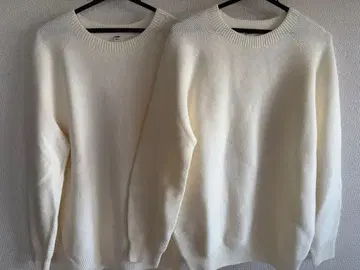 [ 2세트 ] UNIQLO 3D 크루넥 스웨터 유니클로 스웨터 3d