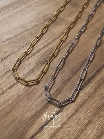 [ 미사용 새상품 ] 체인 초커 실버 액세서리 써지컬 스테인리스