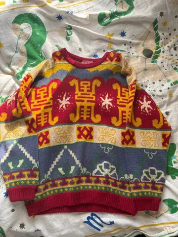 CHASSE GARDEE 멀티 컬러 니트 M