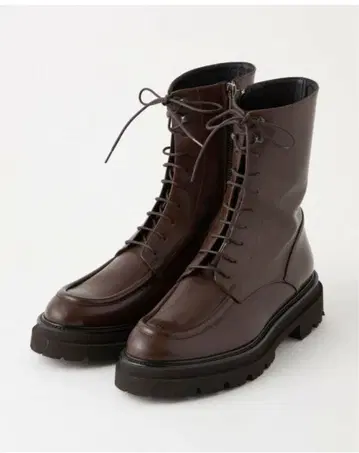 PASCUCCI 레이스업 부츠 브라운 37