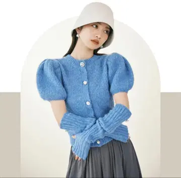 미사용 새상품 릴리 브라운 니트 가디건