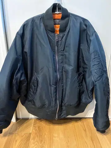 SCHOTT MA-1 플라이트 자켓 네이비